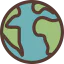 Planet earth アイコン 64x64