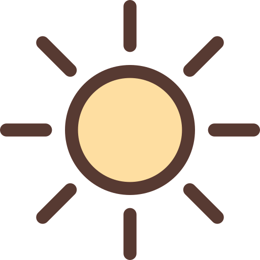 Sun icon