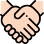 Hand shake icon 64x64