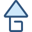 Up arrow icon 64x64