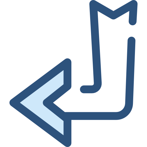 Diagonal arrow ícone