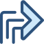 Diagonal biểu tượng 64x64
