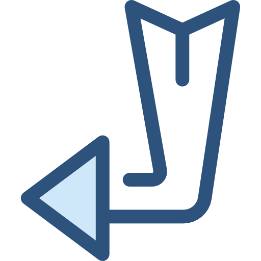 Diagonal arrow biểu tượng