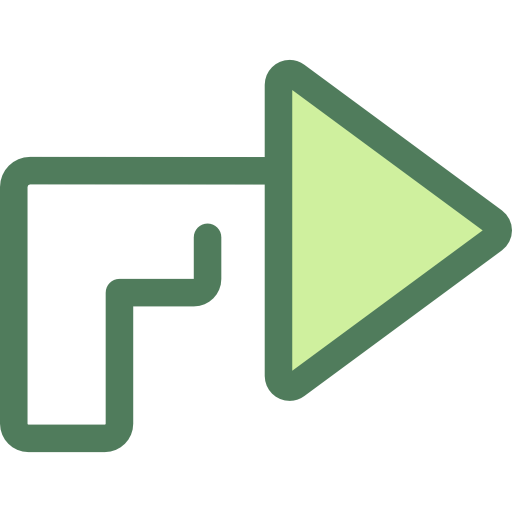 Diagonal arrow ícone