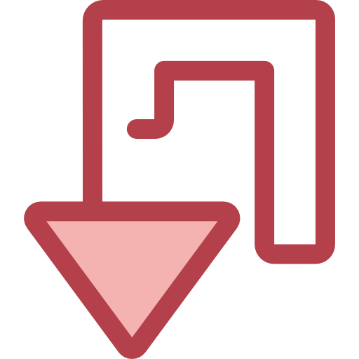Turn left icon