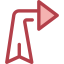 Diagonal arrow 图标 64x64