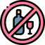 No alcohol ícone 64x64