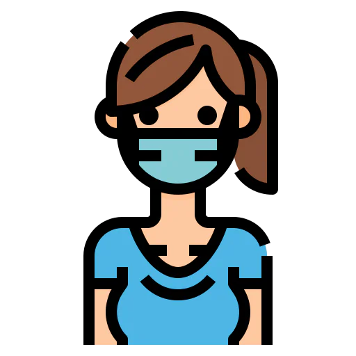 Face mask icon