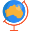 Earth globe 图标 64x64