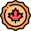 Maple leaf ícono 64x64