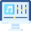 Музыкальный эквалайзер иконка 64x64
