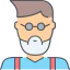 Hipster icon 64x64