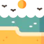Пляж иконка 64x64