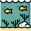 Sea bottom icon 64x64