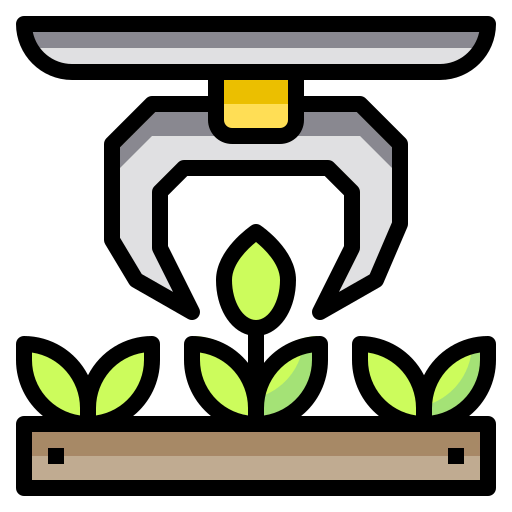 Robot arm icon