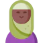 Arab woman icon 64x64