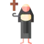 Nun icon 64x64