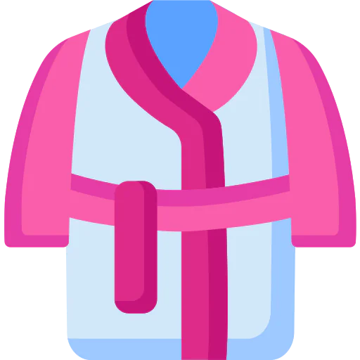 Bath robe icon