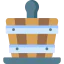 Wood bucket icon 64x64