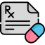 Medical prescription icon 64x64