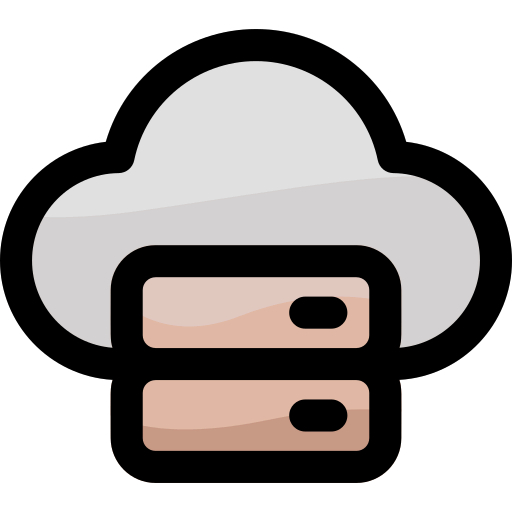 Cloud storage icon