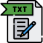 Txt 图标 64x64