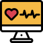 Cardiogram icon 64x64