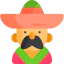 Mexican man 图标 64x64