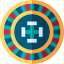 Casino roulette icon 64x64
