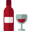 Wine bottle icon 64x64