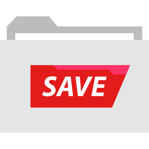 Save folder アイコン