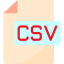 CSV-файл иконка 64x64