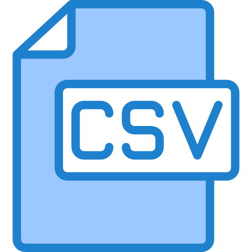 Csv file format іконка