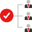 Organization chart Symbol 64x64