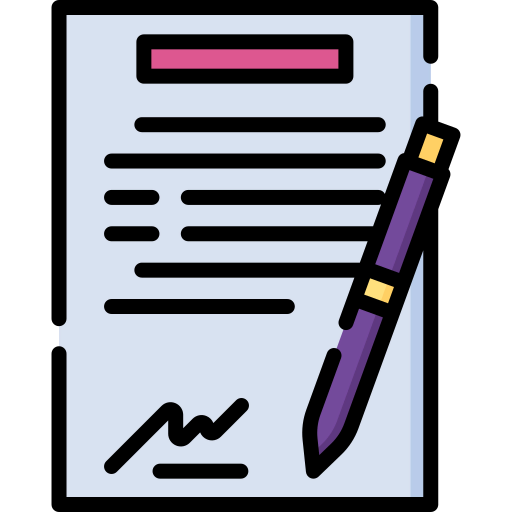 Contract icon