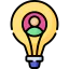 Light bulb icon 64x64