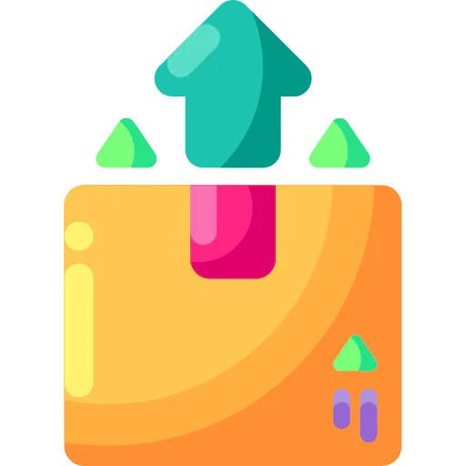 Delivery box icon