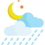Night rain icône 64x64