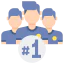 Football team icon 64x64