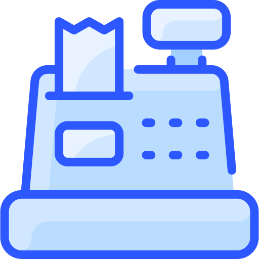 Cash register icon