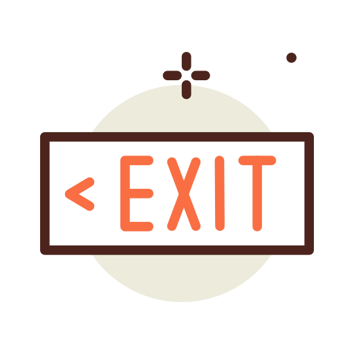Exit アイコン