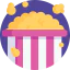Pop corn icon 64x64