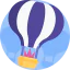 Hot air balloon icon 64x64