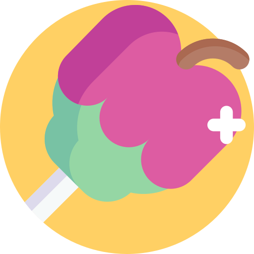 Caramelized apple ícono