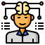 Human mind icon 64x64