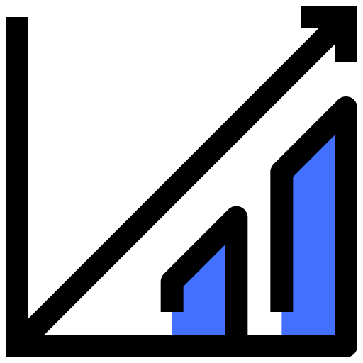 Bar graph icon