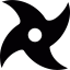 Ninja Shuriken Ikona 64x64