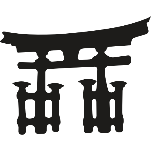 Japan architecture shape biểu tượng