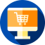 Online shopping biểu tượng 64x64