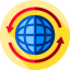 Earth globe ícone 64x64